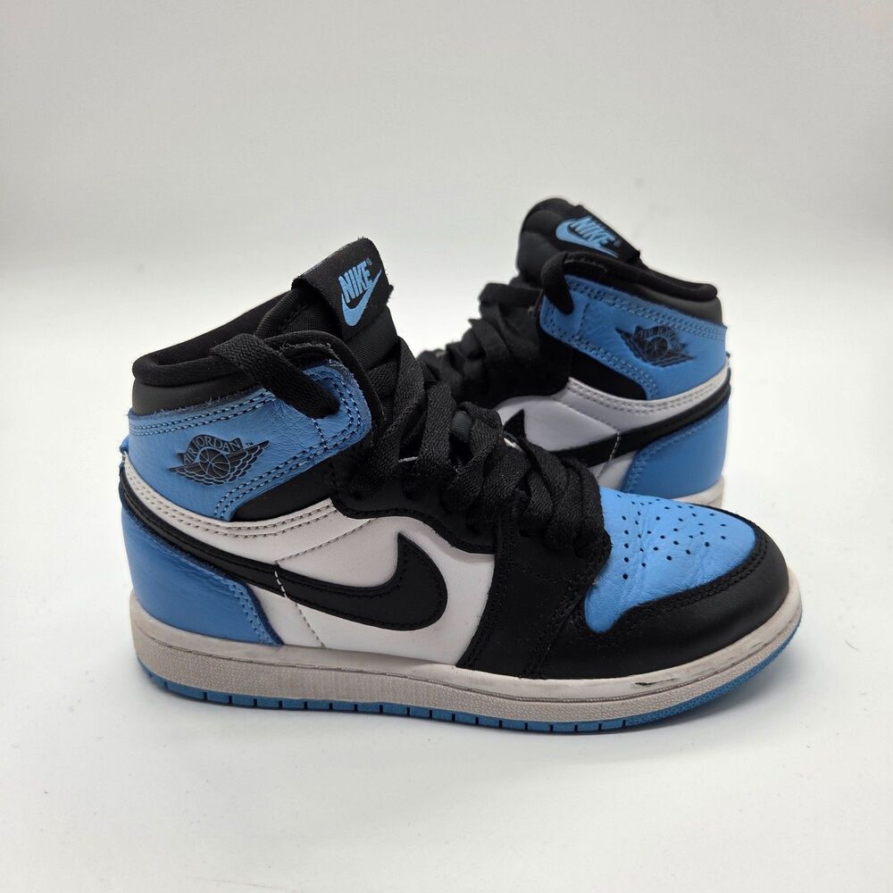 PS Nike Air Jordan 1 Retro High OG UNC Toe/University Blue Size 13c